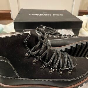 London Fog Men's Black Boots